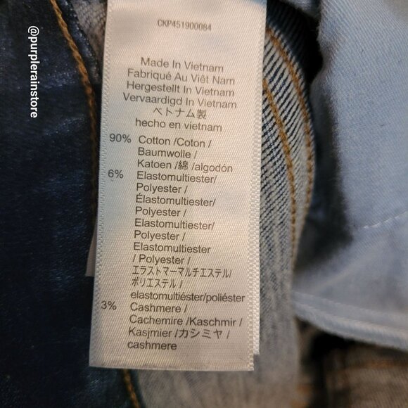 Madewell Jeans 27 Skinny 10" High Rise Cordell Wash MB968 Tummy Control Stretch - Picture 5 of 12